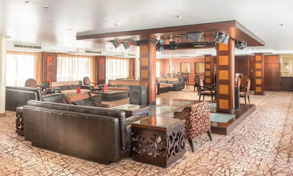 Lounge aboard the Concerto I Nile Cruise Nile cruise